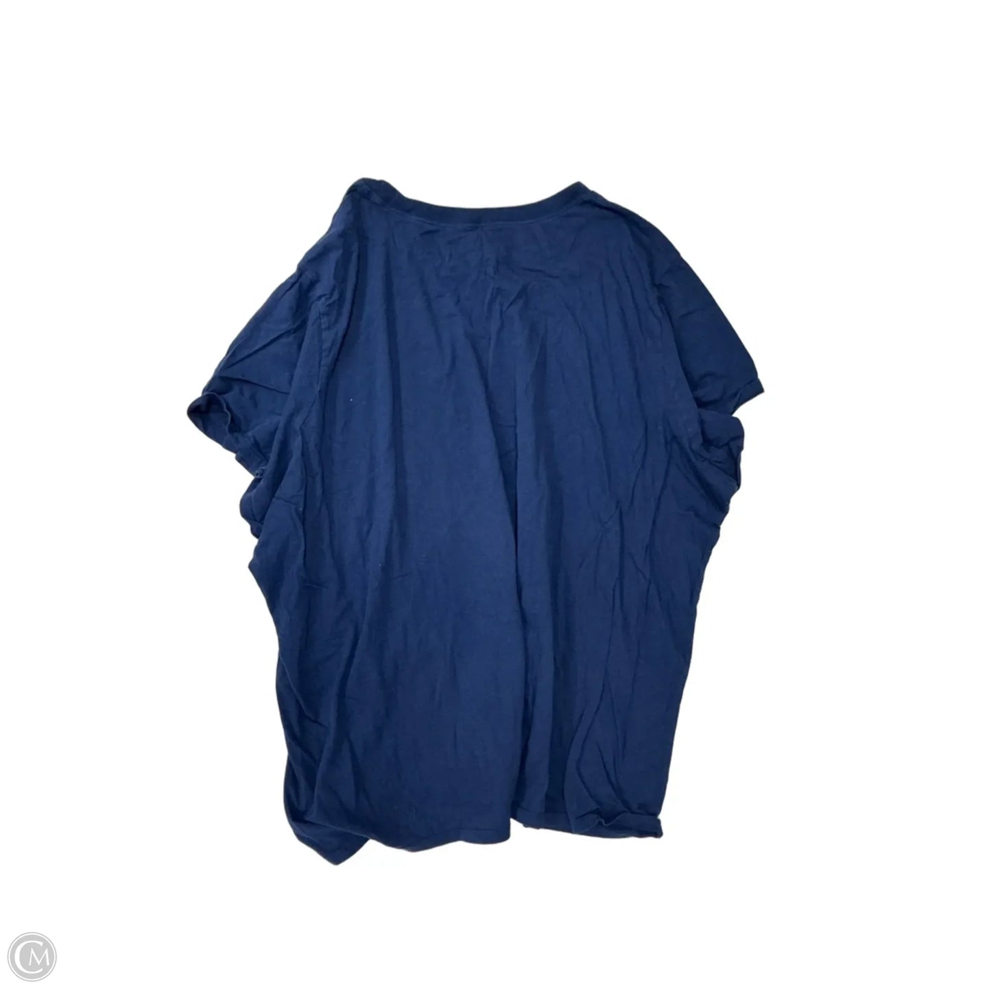 Top Short Sleeve By Torrid In Blue, Size: 4x