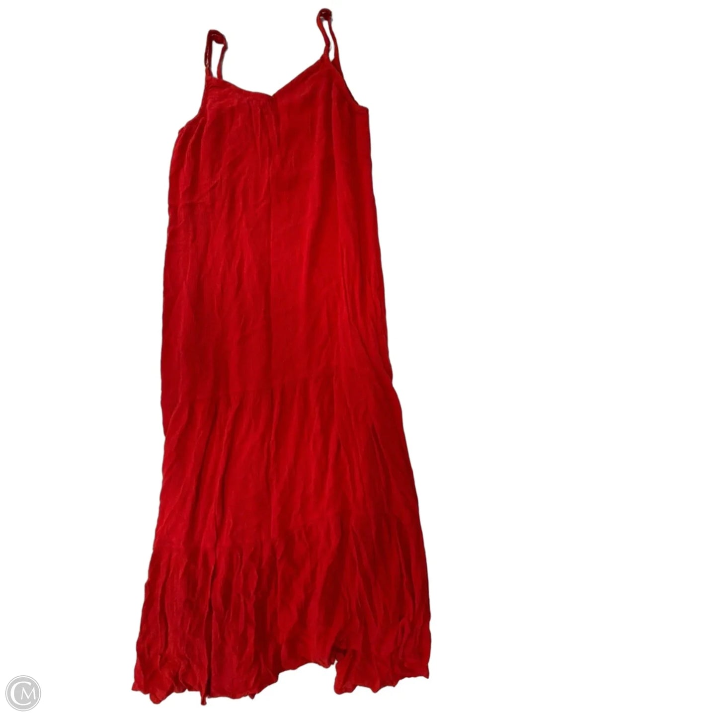 Dress Casual Maxi By Elan In Red, Size: S
