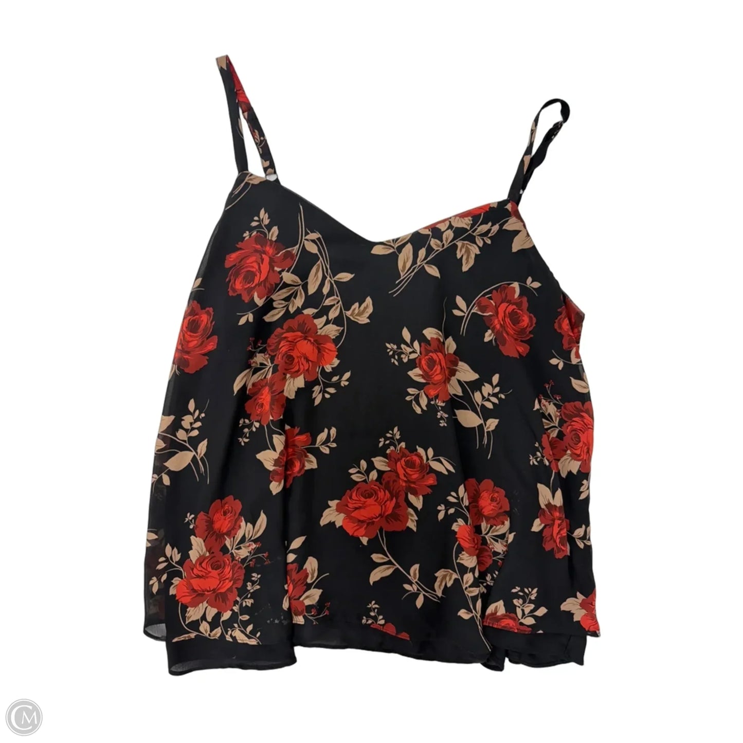 Tank Top By Torrid In Floral Print, Size: Xl