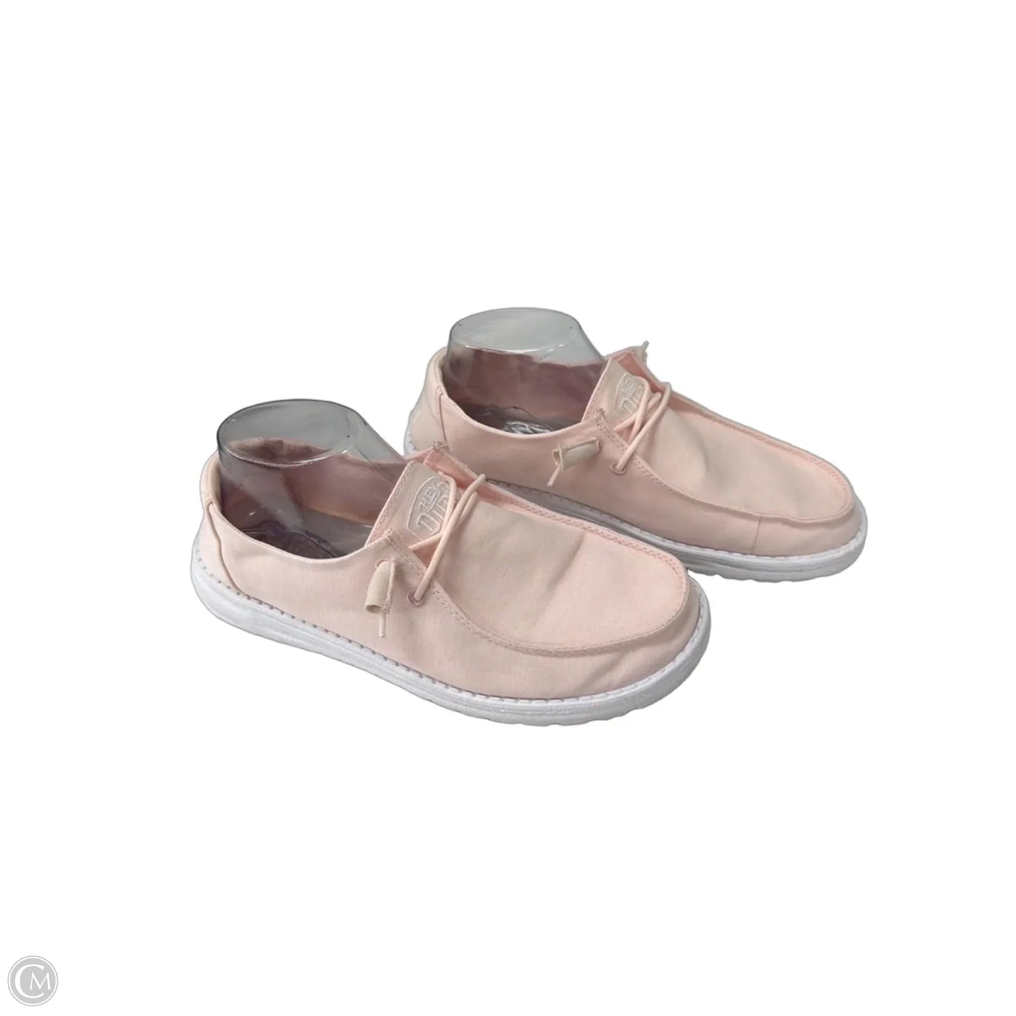 Shoes Flats By Hey Dude In Pink, Size: 9