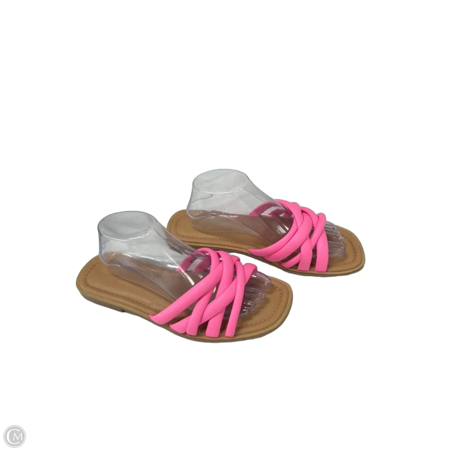 Sandals Flats By Universal Thread In Pink, Size: 10
