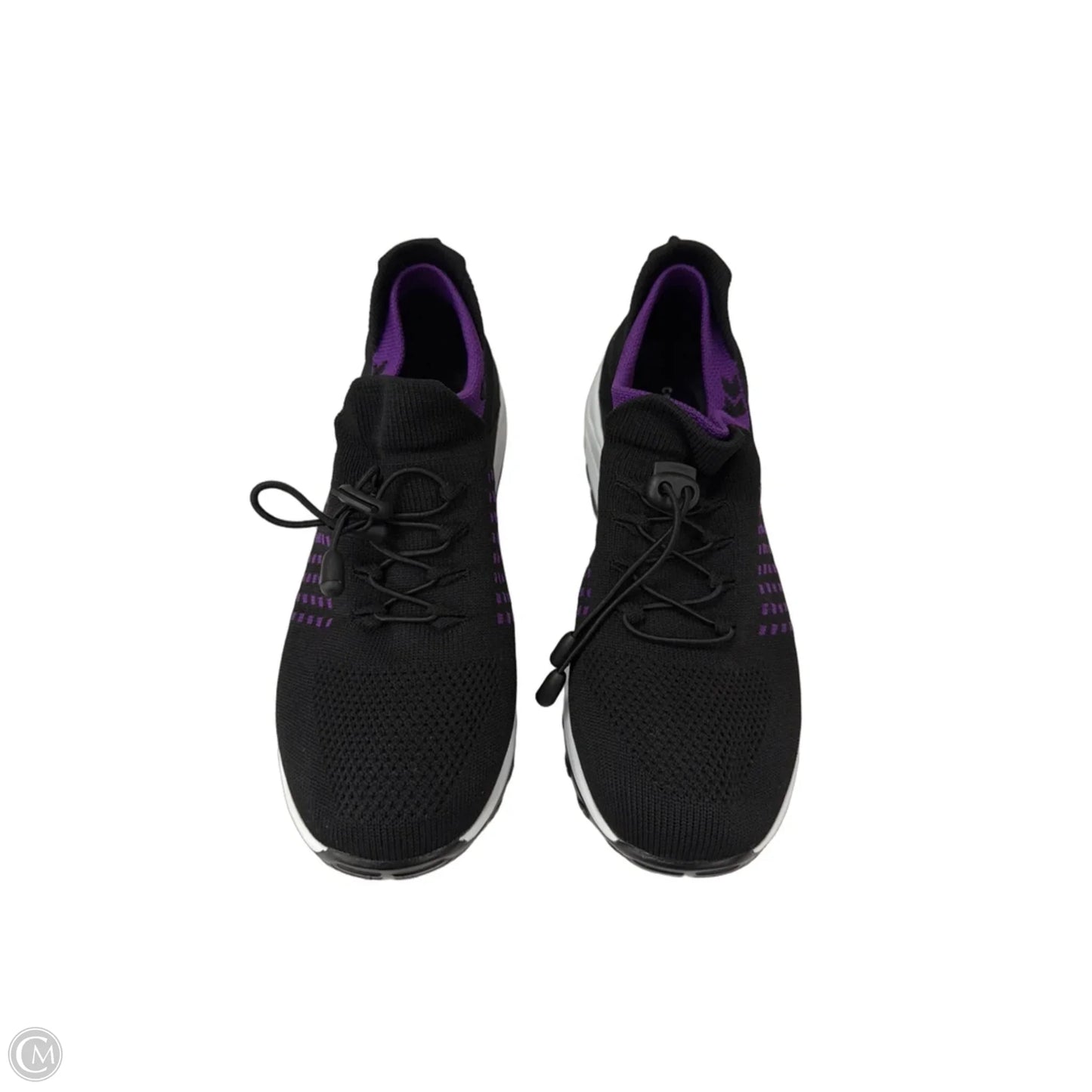 Shoes Athletic By Clothes Mentor In Black & Purple, Size: 10