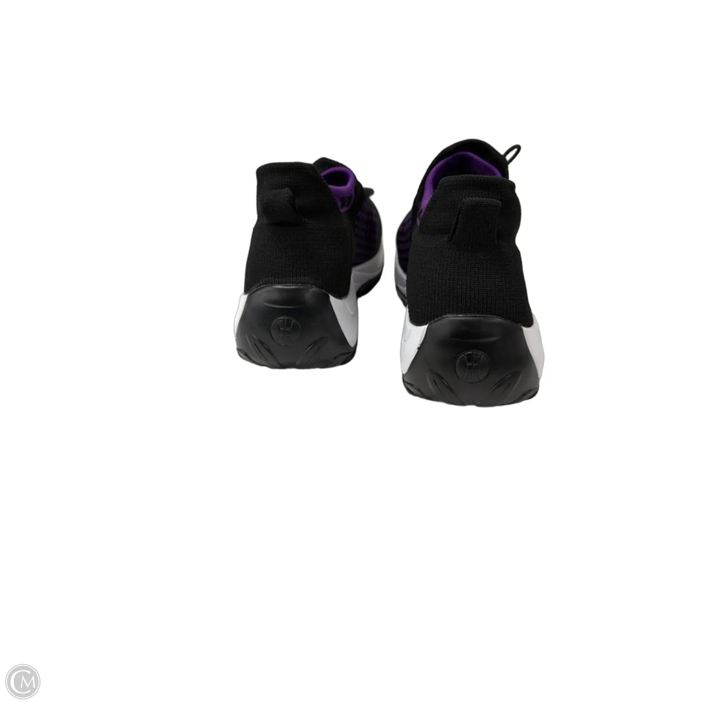 Shoes Athletic By Clothes Mentor In Black & Purple, Size: 10