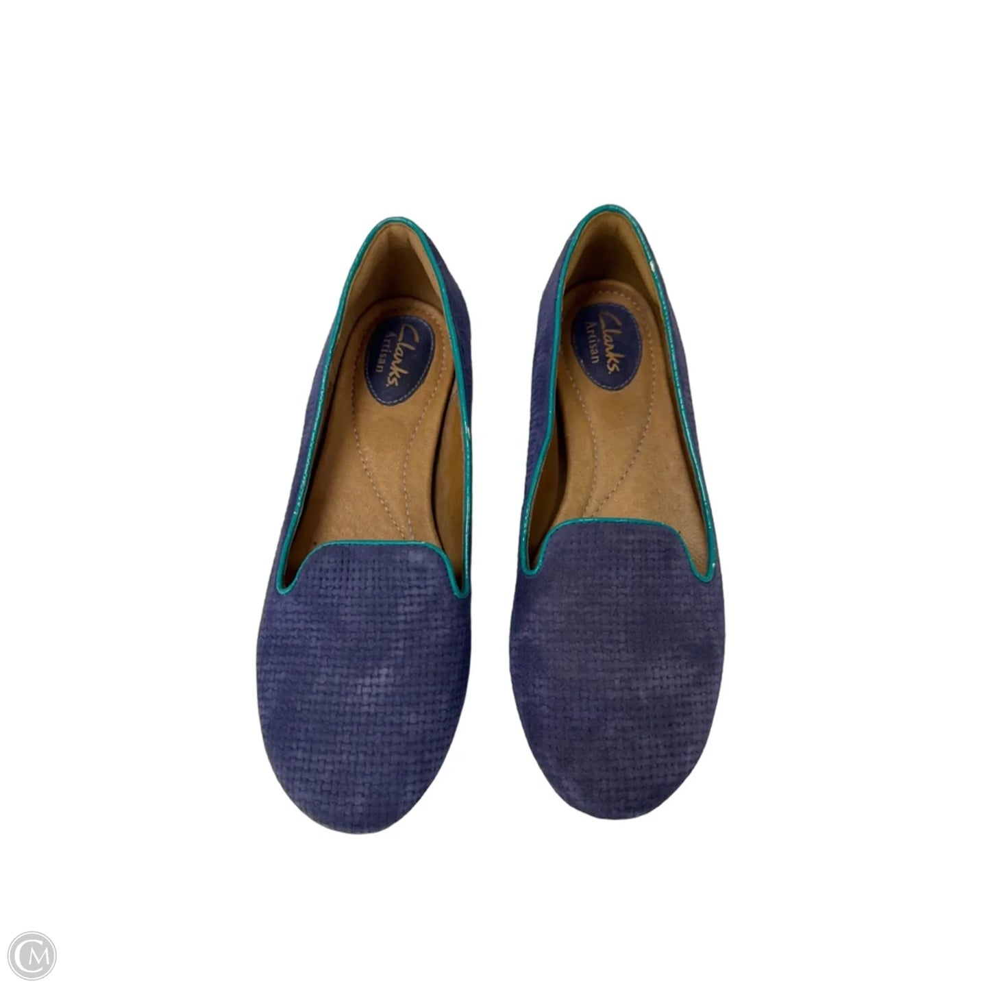 Sandals Flats By Clarks In Blue, Size: 10