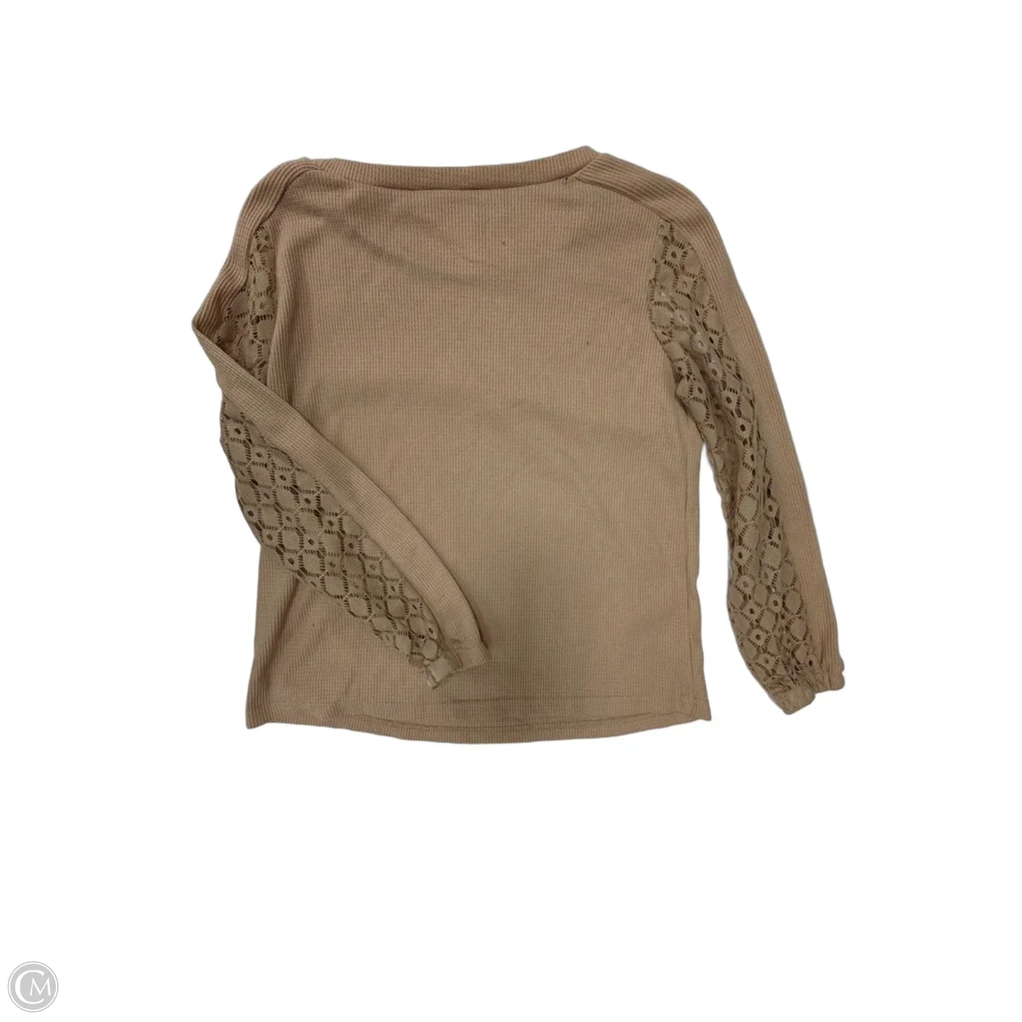 Top Long Sleeve By Shein In Brown, Size: S