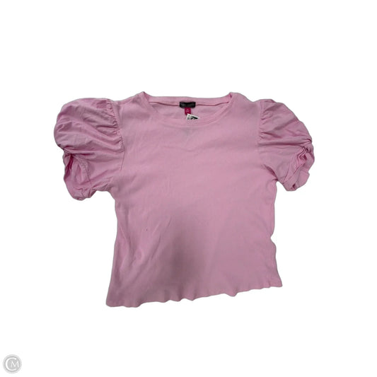 Top Short Sleeve By Vince Camuto In Pink, Size: Xl