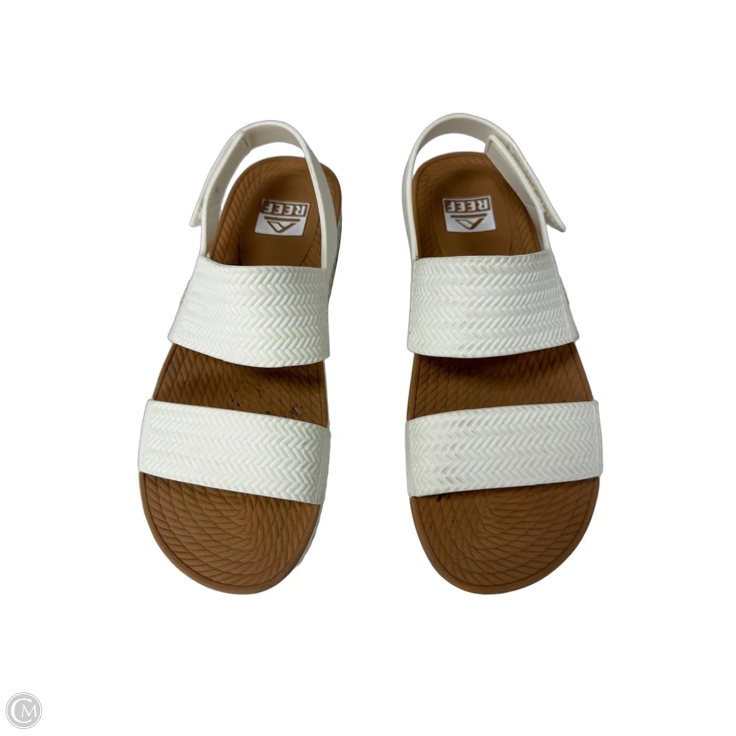 Sandals Flats By Reef In White, Size: 9