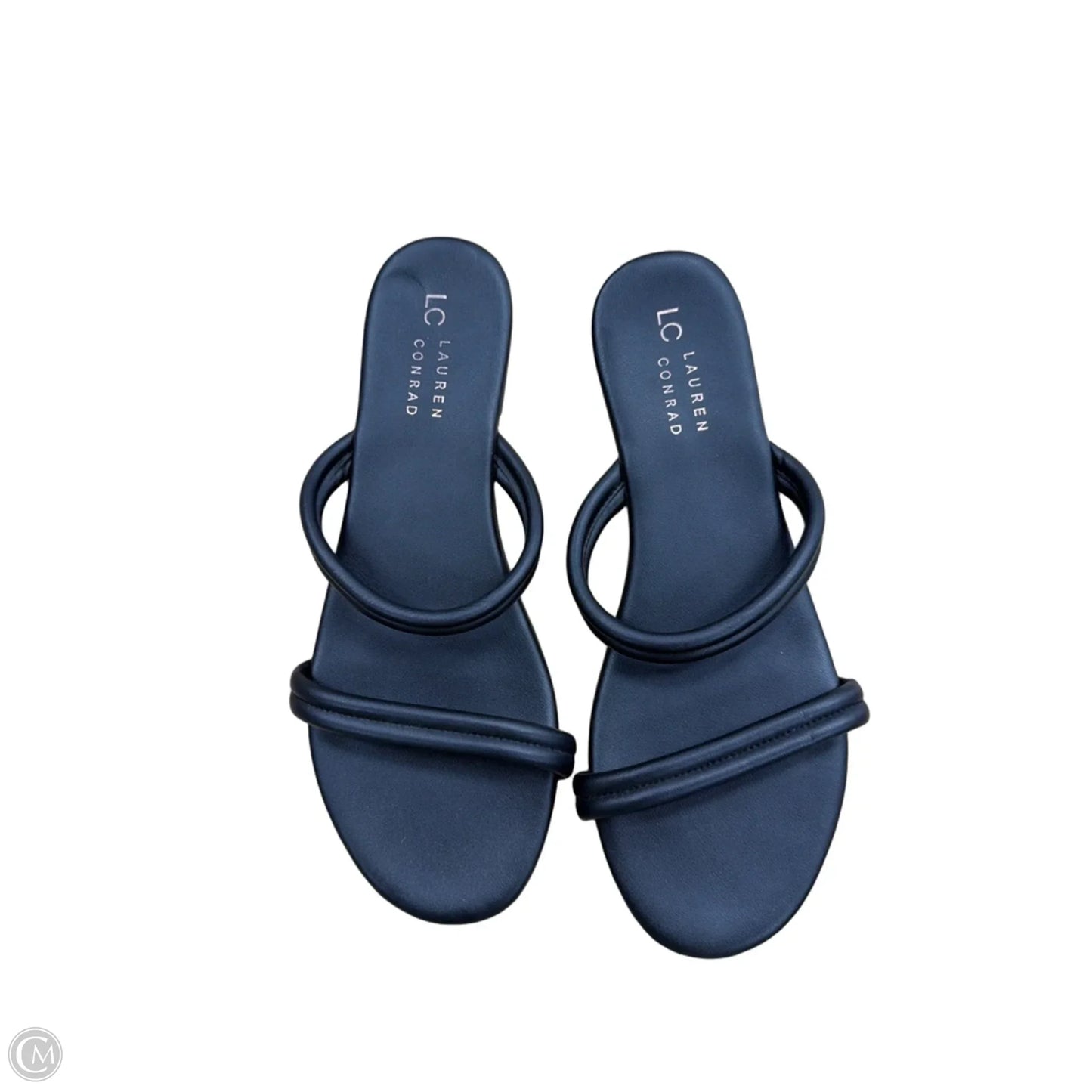 Sandals Flats By Lc Lauren Conrad In Black, Size: 9