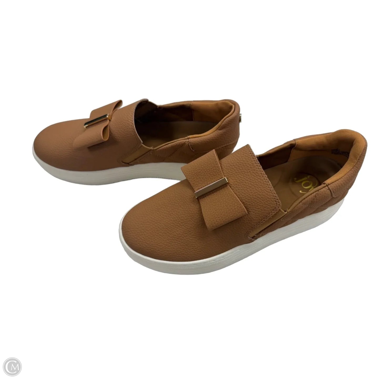 Shoes Flats By Joy In Brown, Size: 8.5