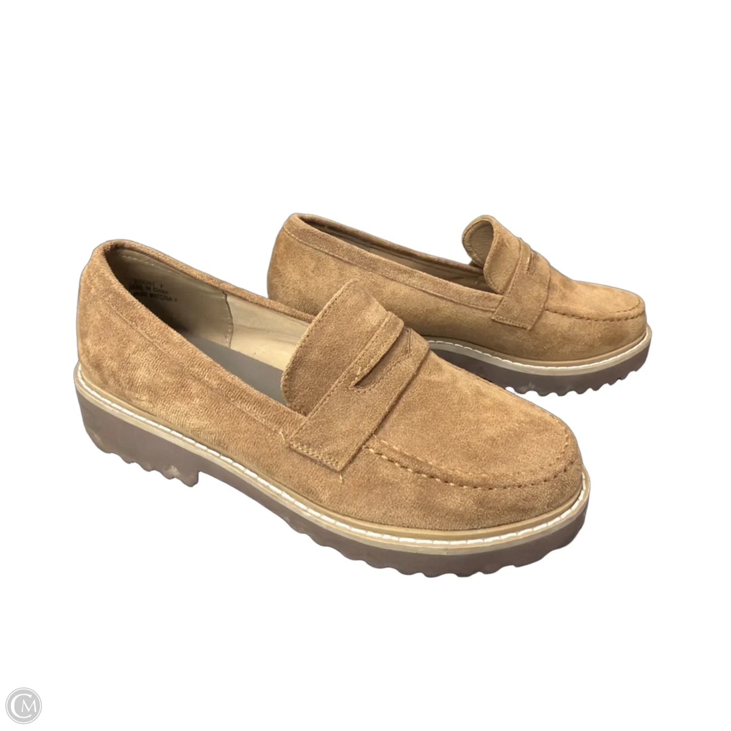 Shoes Flats By Clothes Mentor In Tan, Size: 7