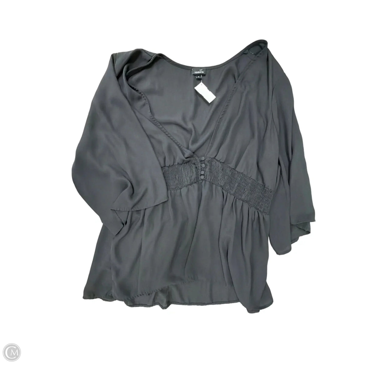 Top Short Sleeve By Torrid In Black, Size: 4x
