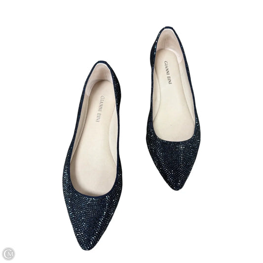 Shoes Flats By Gianni Bini In Navy, Size: 6