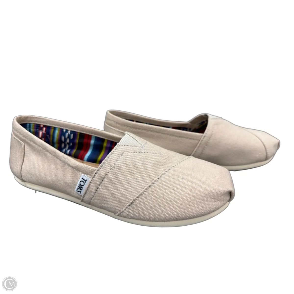 Shoes Flats By Toms In Tan, Size: 7