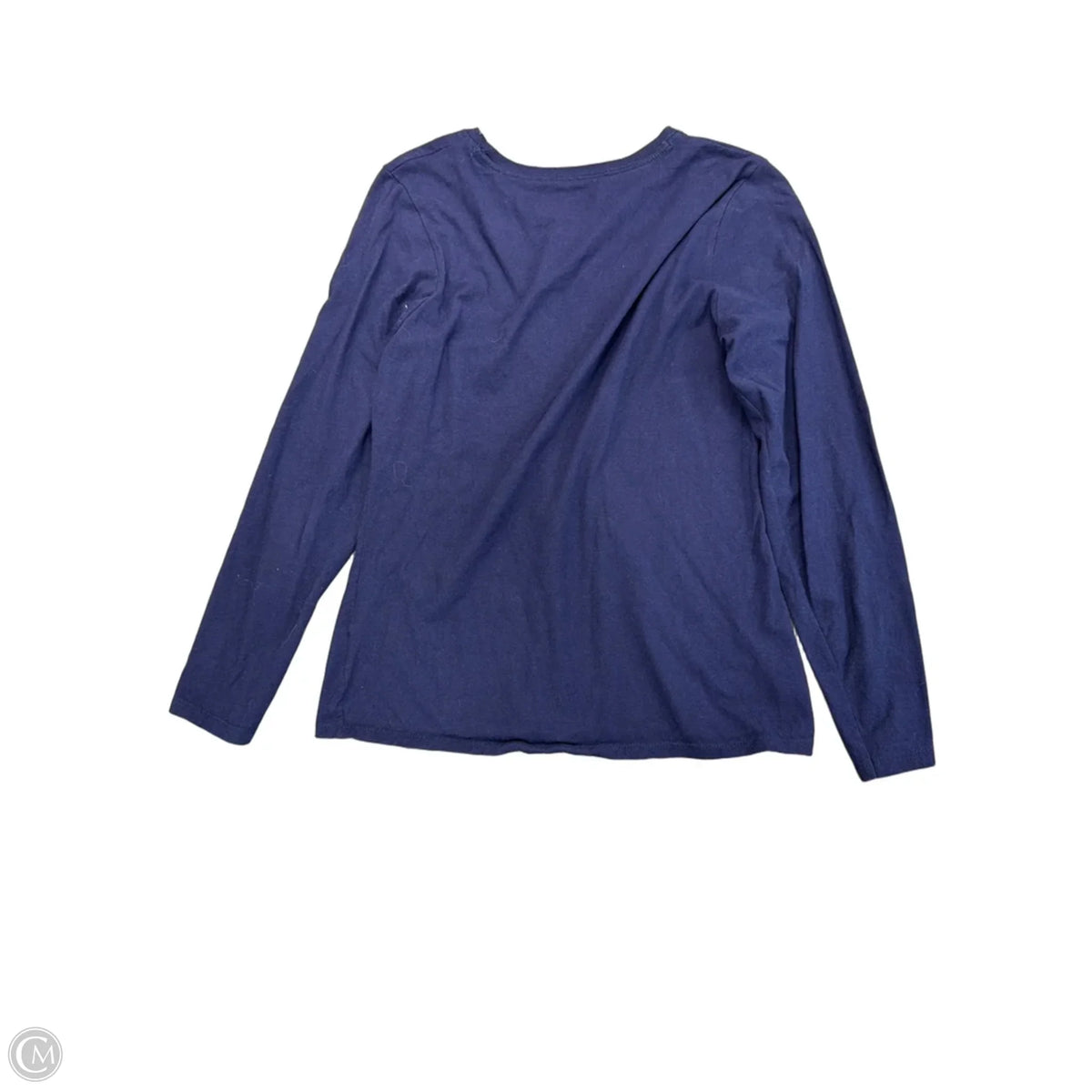Top Long Sleeve Basic By Hanes In Navy, Size: M