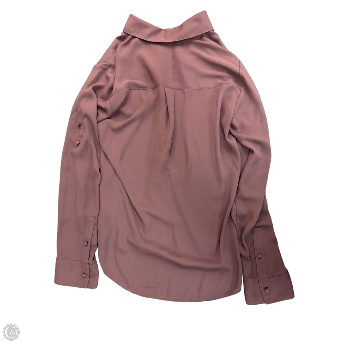 Top Long Sleeve By Express In Brown, Size: S