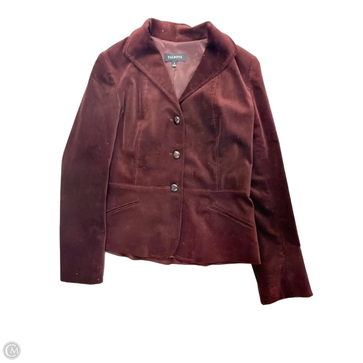 Blazer By Talbots In Maroon, Size: S