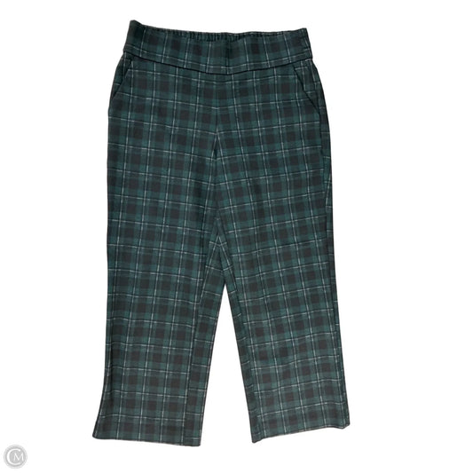 Pants Dress By Liverpool In Plaid Pattern, Size: 8