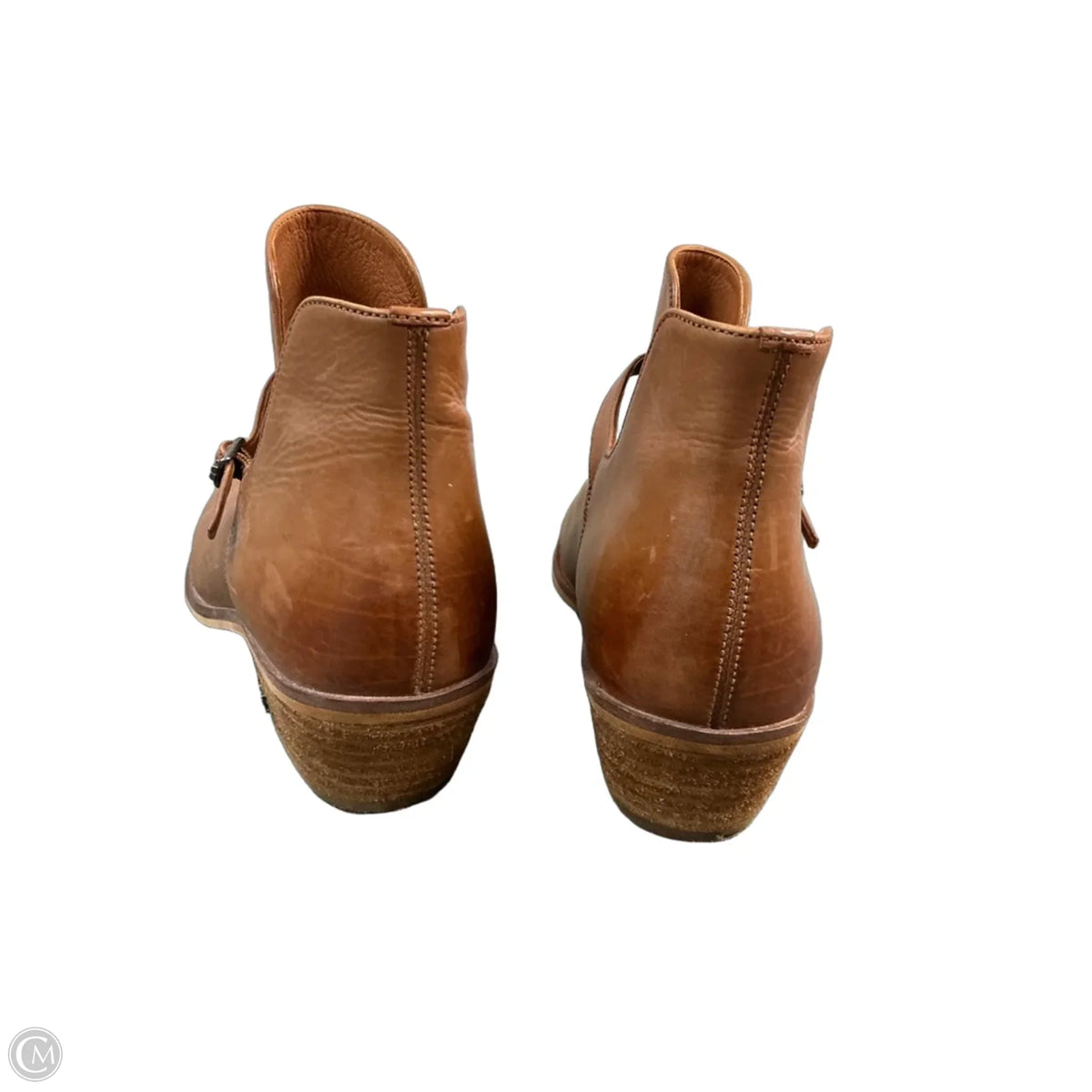 Boots Ankle Flats By Sam Edelman In Brown, Size: 8