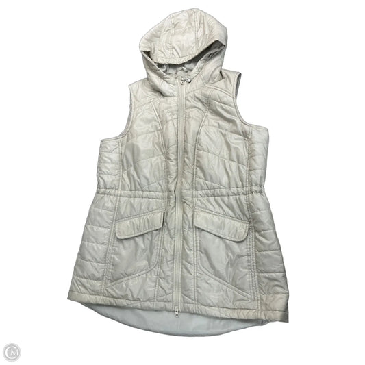 Vest Puffer & Quilted By Style And Company In Beige, Size: 1x