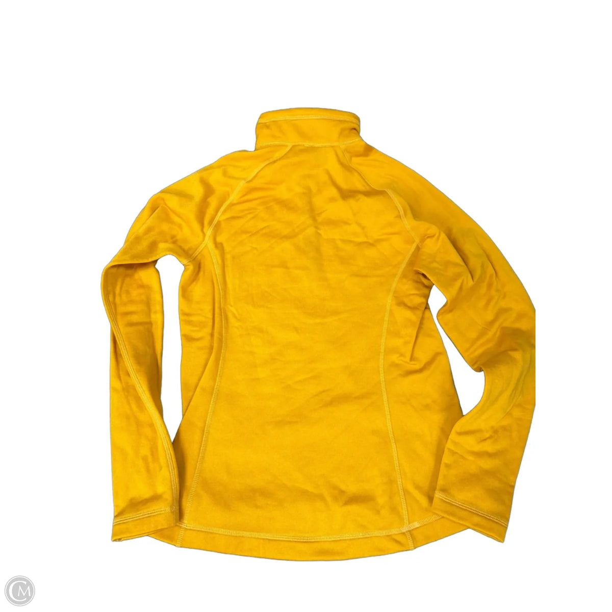 Sweatshirt Collar By Clothes Mentor In Yellow, Size: M