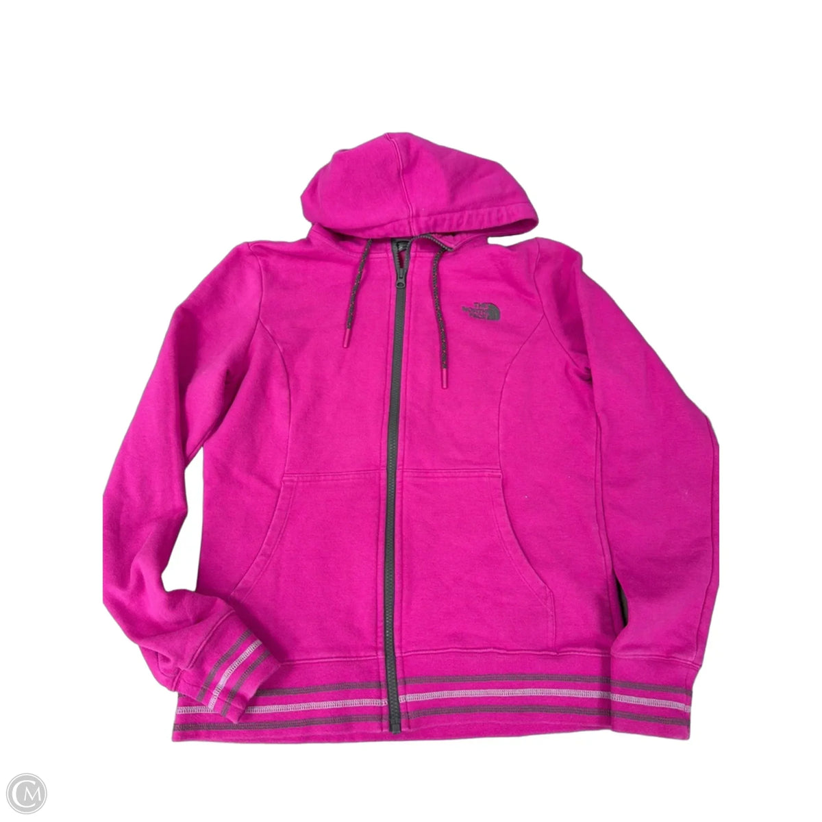 Athletic Jacket By The North Face In Pink, Size: M