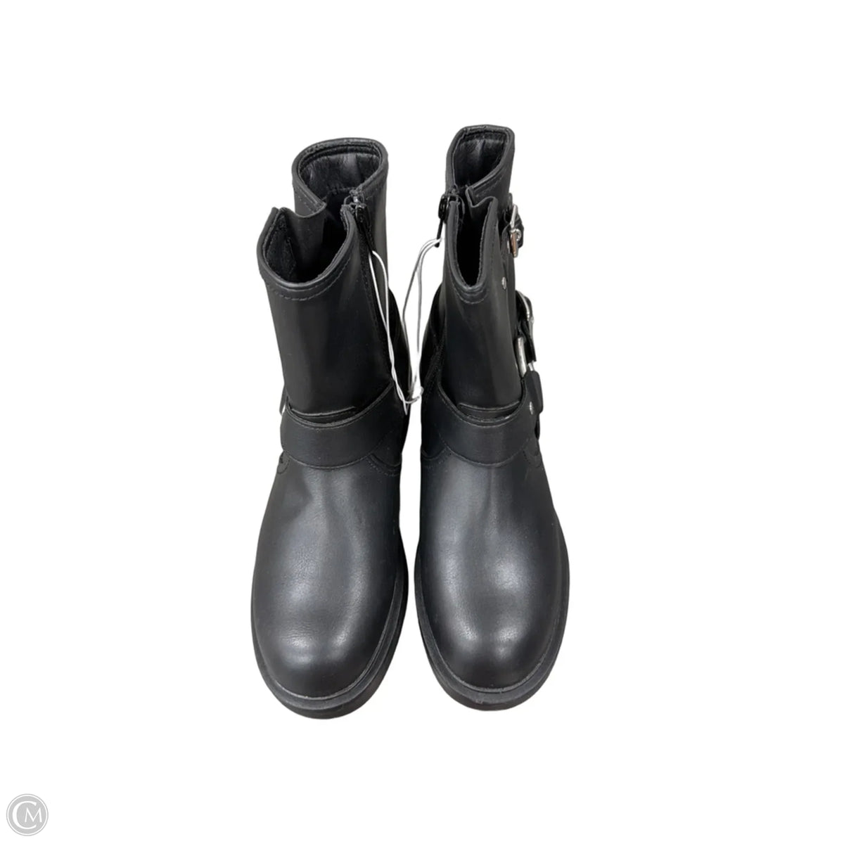 Boots Mid-calf Flats By Universal Thread In Black, Size: 8