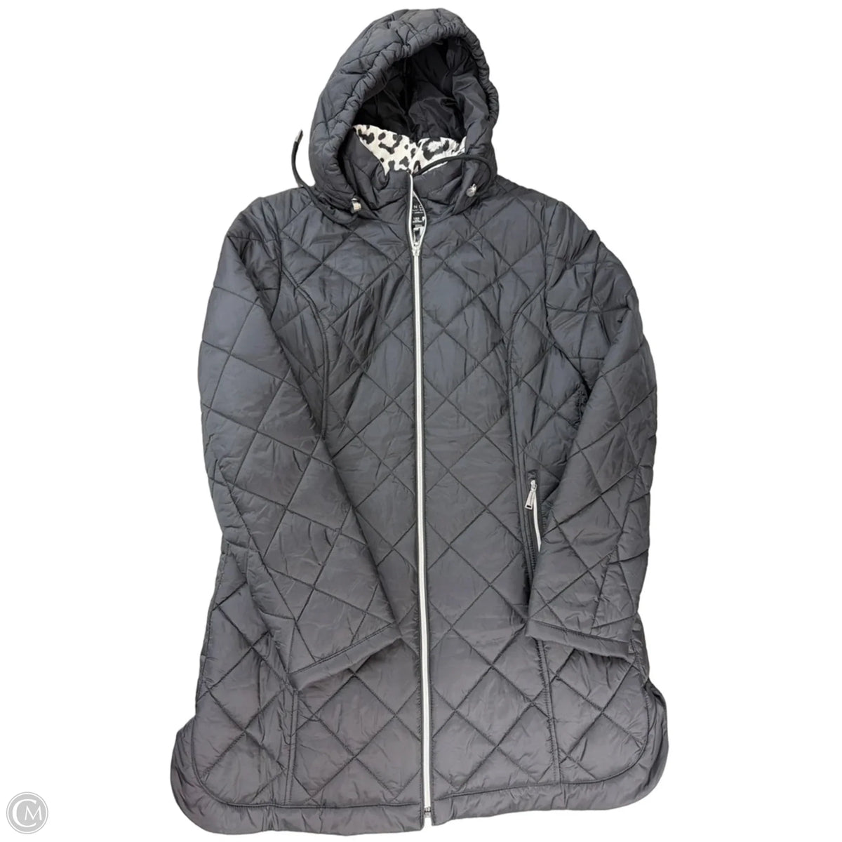 Coat Puffer & Quilted By Laundry In Black, Size: L