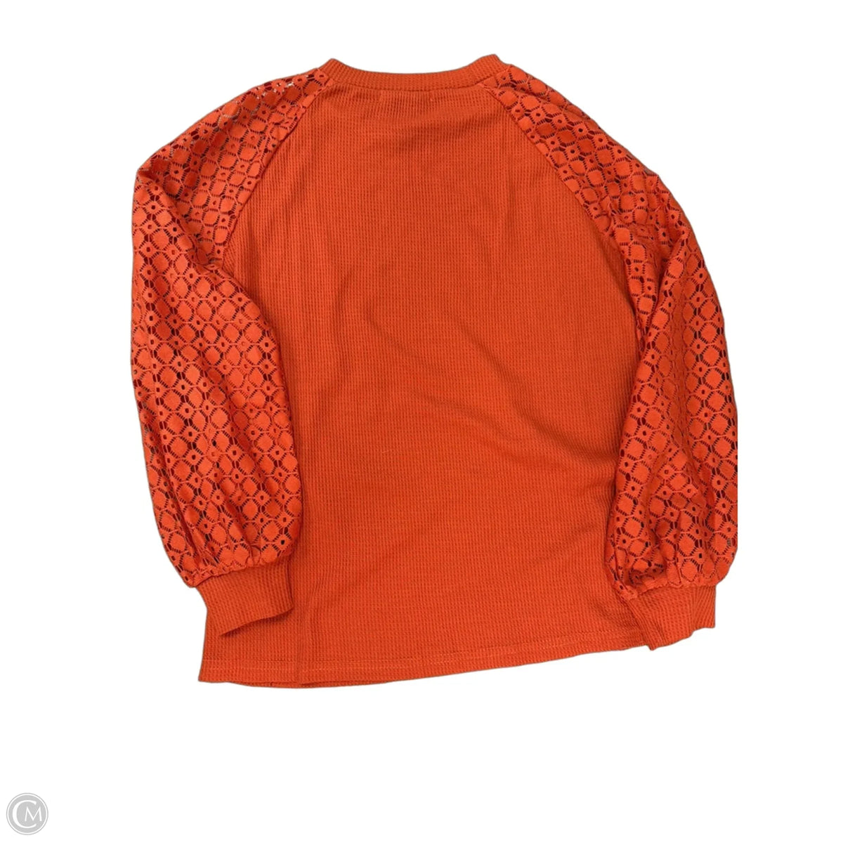 Top Long Sleeve By Miholl In Orange, Size: M