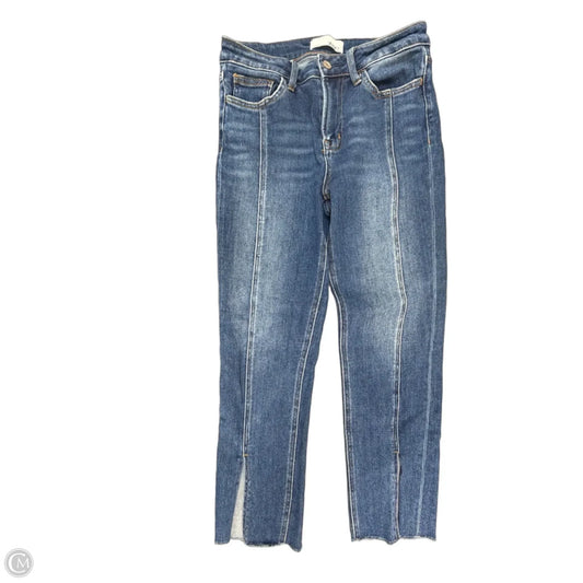 Jeans Straight By Vervet In Blue Denim, Size: 2