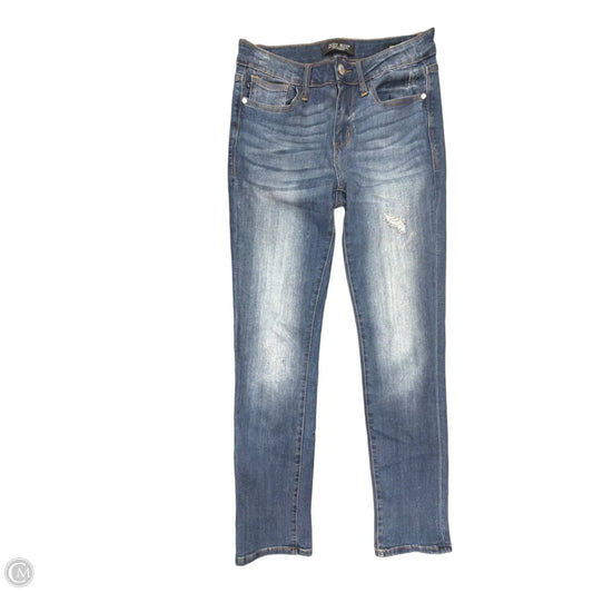 Jeans Straight By Judy Blue In Blue Denim, Size: 6
