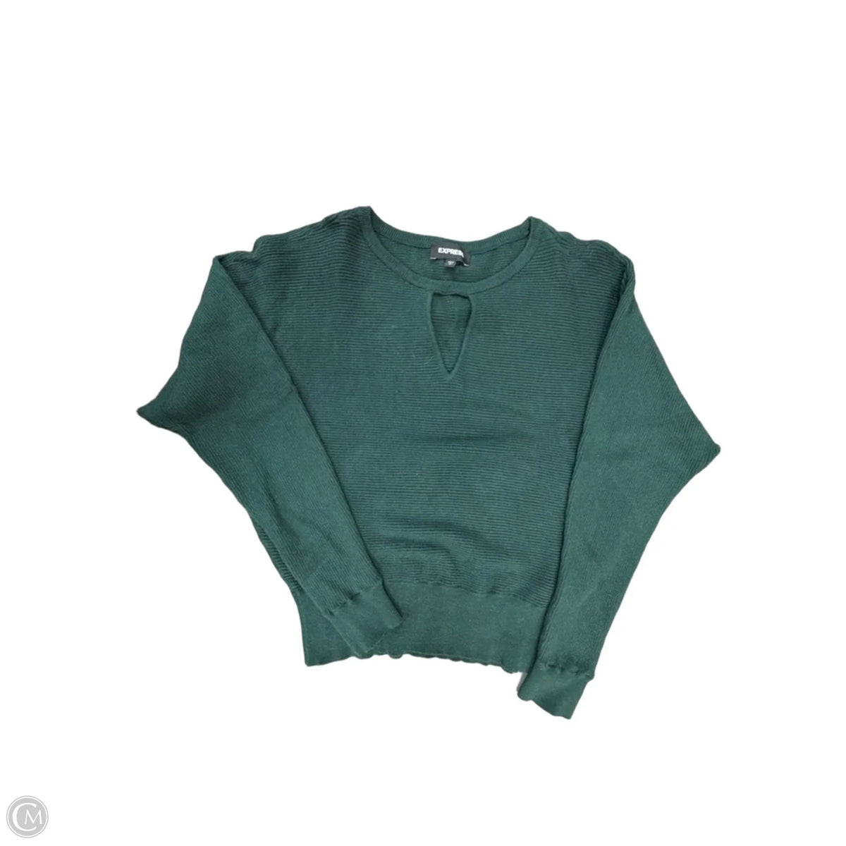 Sweater By Express In Green, Size: S