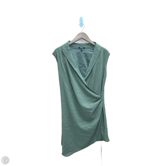 Dress Party Short By Express In Green, Size: L