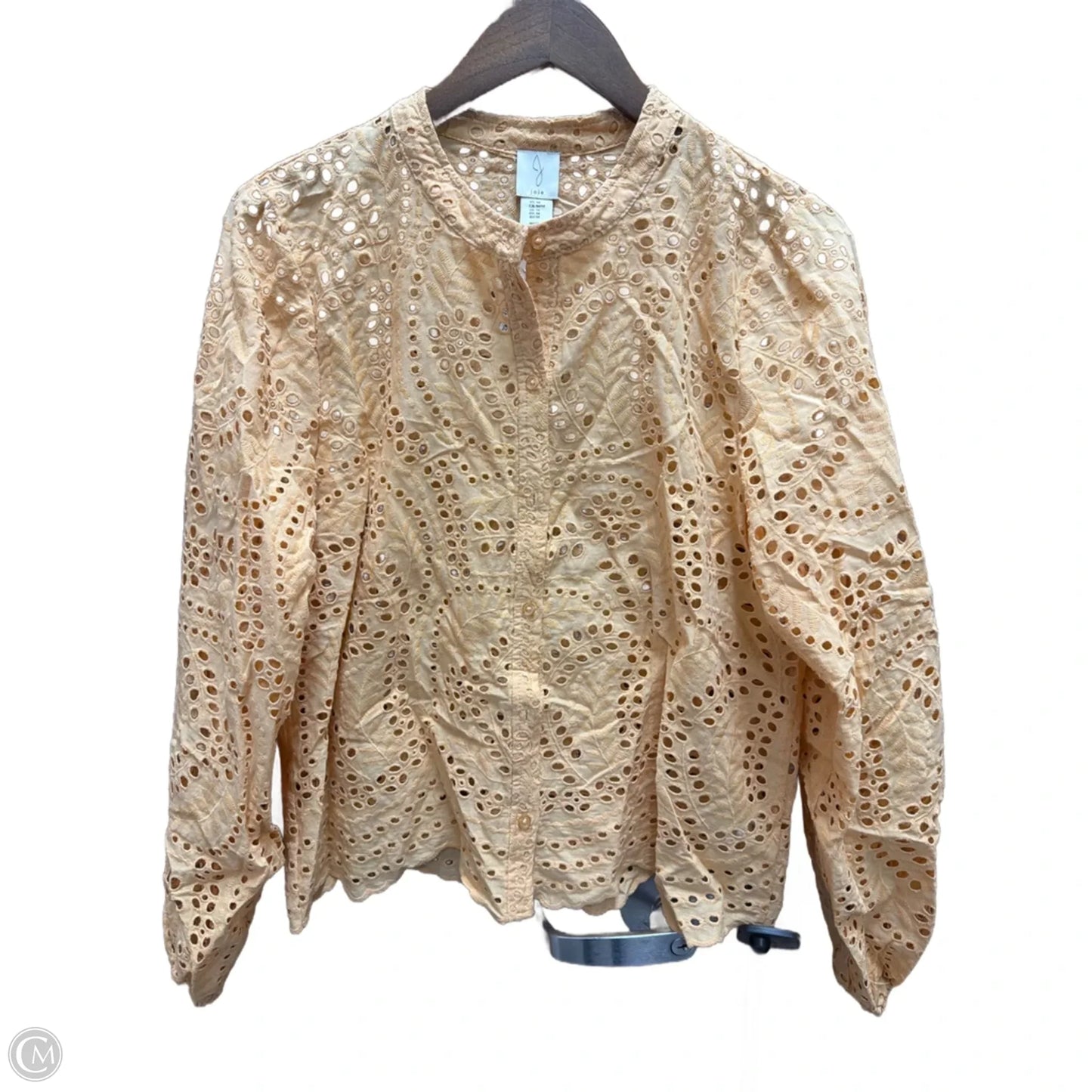 Top Long Sleeve By Joie In Orange, Size: M