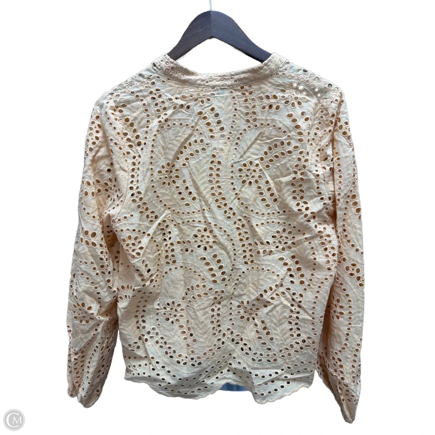 Top Long Sleeve By Joie In Orange, Size: M