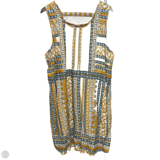 Dress Casual Short By Maurices In Yellow, Size: 2x