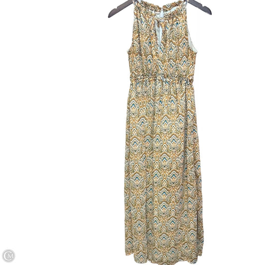 Dress Casual Maxi By Japna In Yellow, Size: Xs