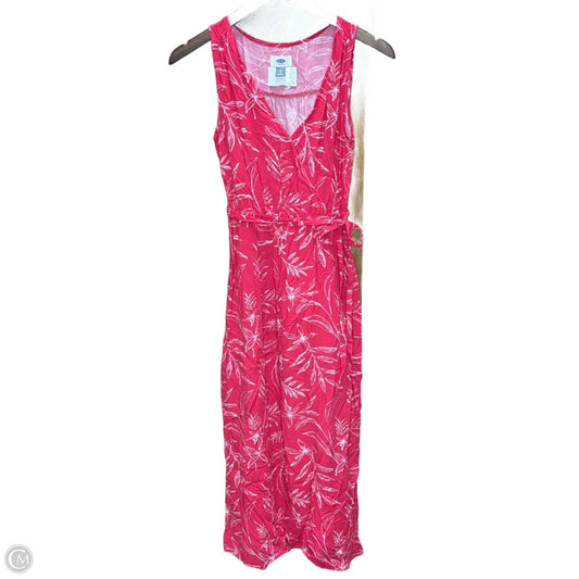 Dress Casual Maxi By Old Navy In Pink, Size: Xs