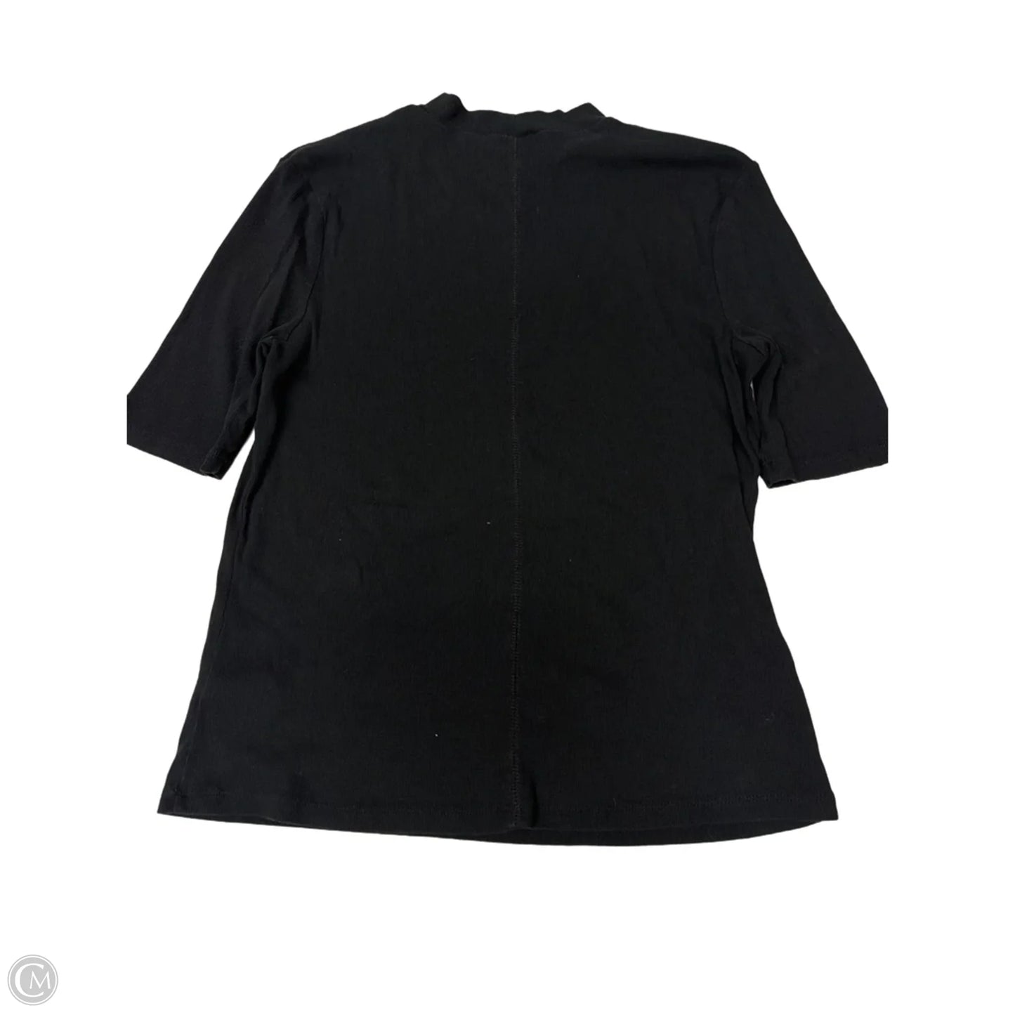 Top Short Sleeve By A New Day In Black, Size: L