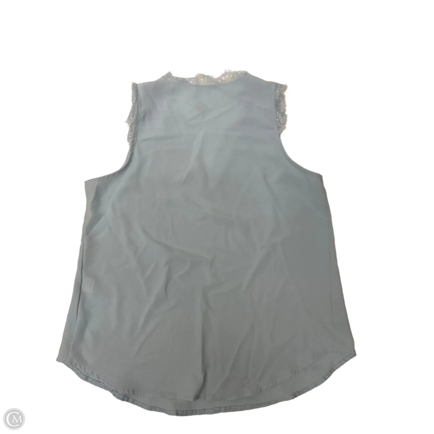 Top Sleeveless By Clothes Mentor In Blue, Size: L