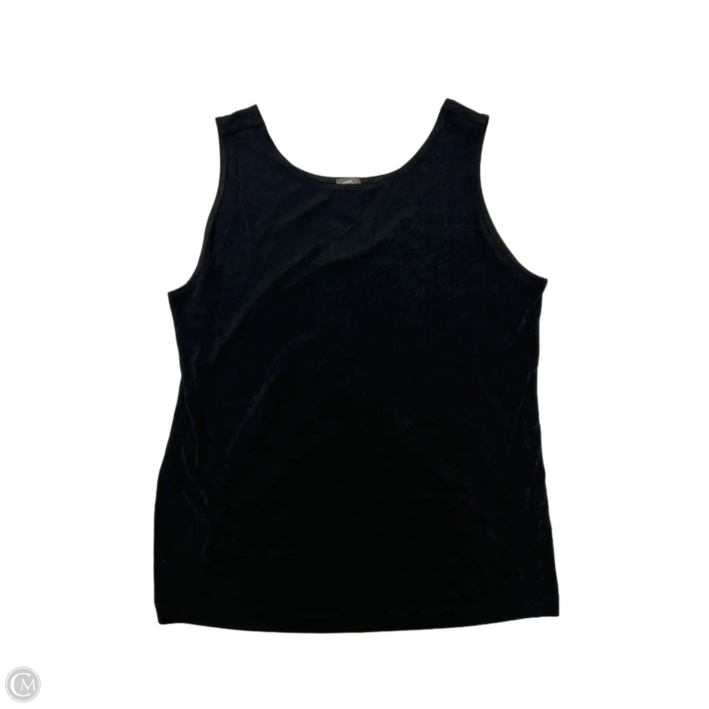 Top Sleeveless By Chicos In Black, Size: Xl
