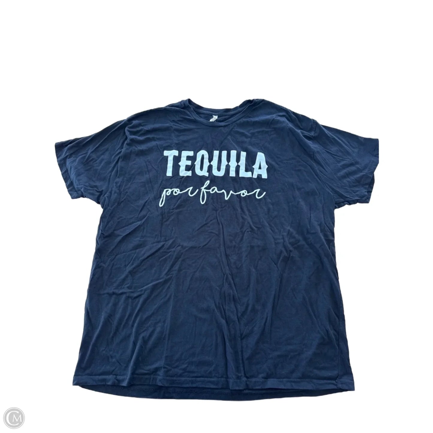 Top Short Sleeve By Clothes Mentor In Black, Size: 4x