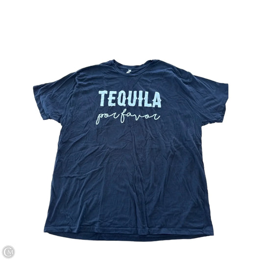 Top Short Sleeve By Clothes Mentor In Black, Size: 4x