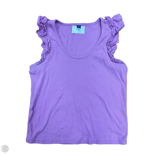 Top Sleeveless By Old Navy In Purple, Size: Xl