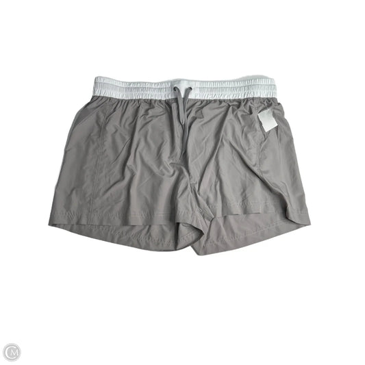 Athletic Shorts By Club Social In Grey, Size: 1x