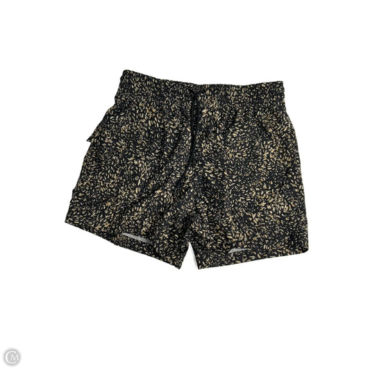 Athletic Shorts By Old Navy In Black & Yellow, Size: M