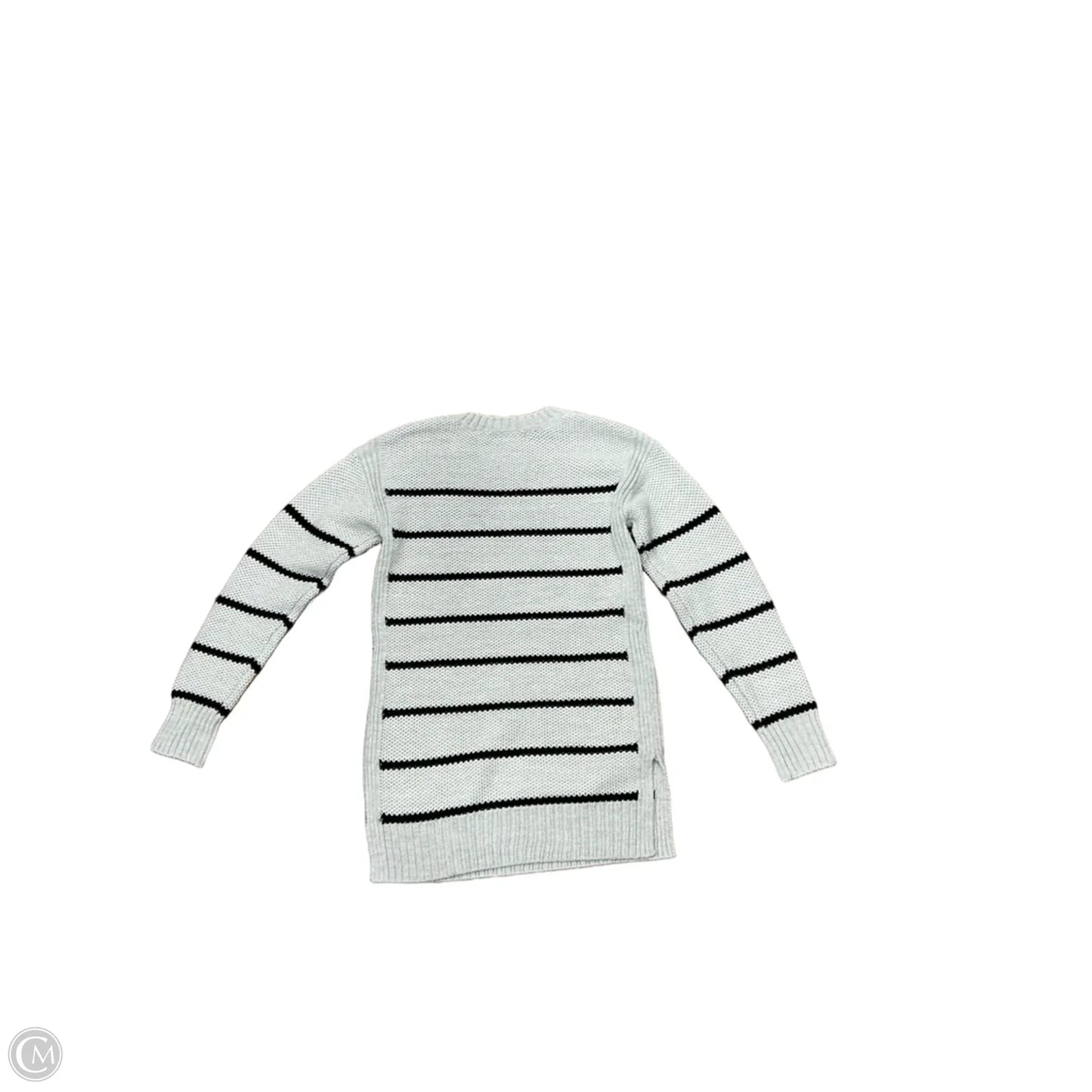 Sweater By Ana In Black & Grey, Size: Xs