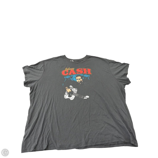 Top Short Sleeve By Torrid In Grey, Size: 4x