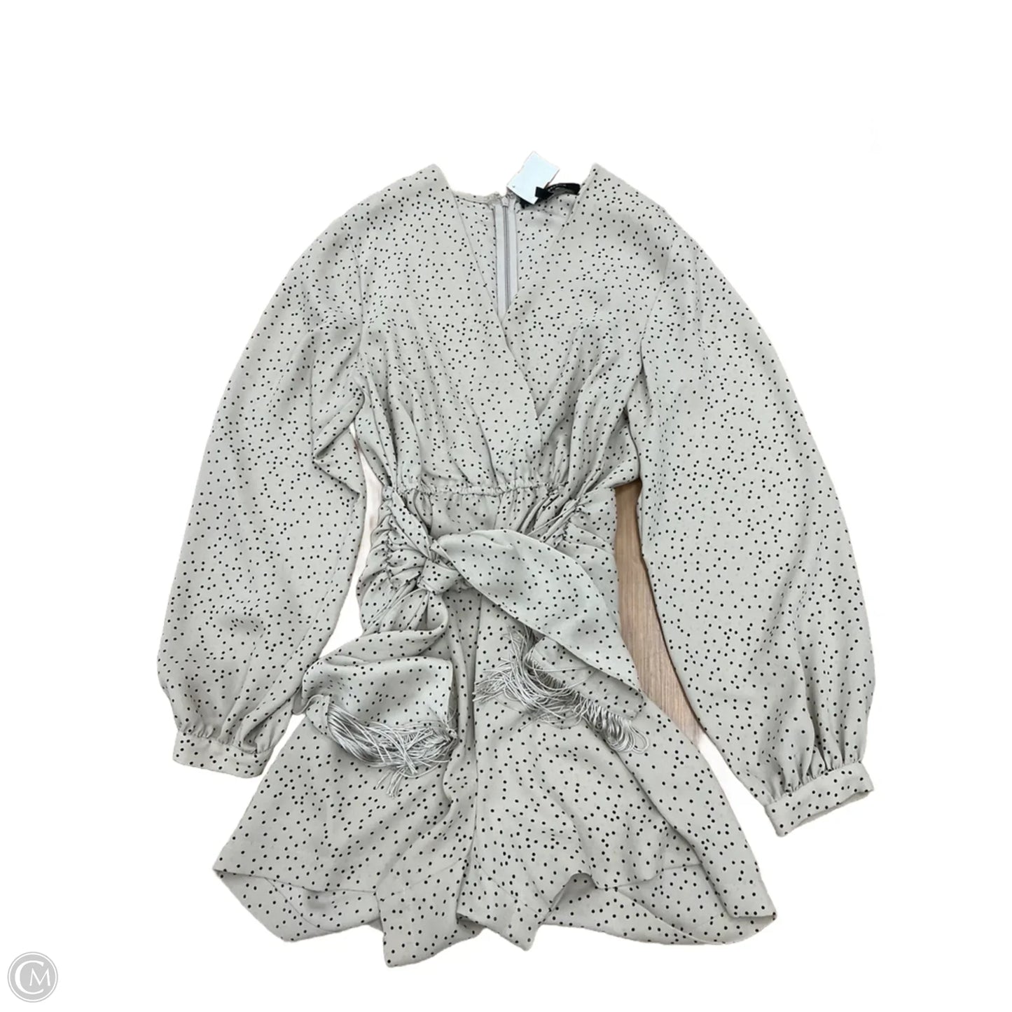 Romper By Bcbgmaxazria In Polkadot Pattern, Size: Xs