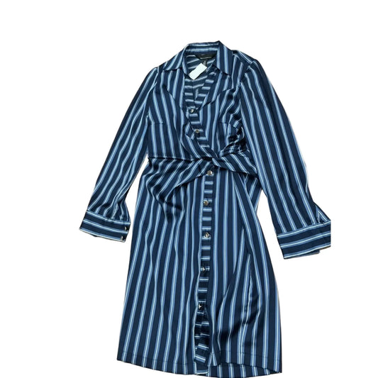 Dress Casual Midi By White House Black Market In Striped Pattern, Size: Xs