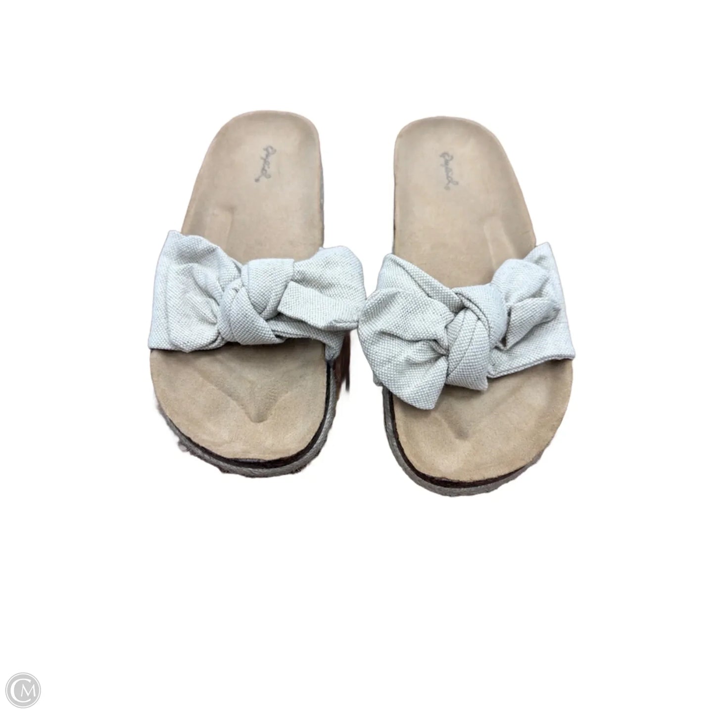 Sandals Flats By Qupid In Tan, Size: 8